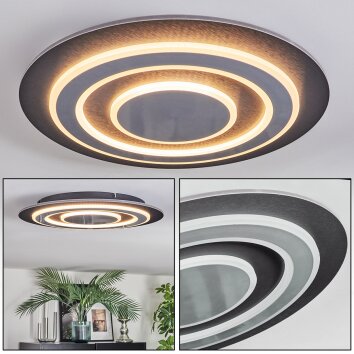 Lidor Lampa sufitowa LED Czarny, 1-punktowy