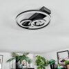 Pilor Lampa sufitowa LED Czarny, 1-punktowy, Zdalne sterowanie