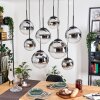 Gastor Lampa wisząca, Kula świetlna, Lampa wisząca Chrom, Przezroczysty, Przydymiony, 8-punktowe