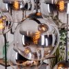 Gastor Lampa wisząca, Kula świetlna, Lampa wisząca Chrom, Przezroczysty, Przydymiony, 8-punktowe