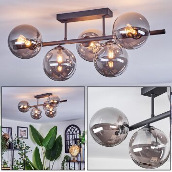 Chehalis Lampa sufitowa, Kula świetlna Przydymiony, 5-punktowe