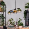 Koyoto Lampa wisząca, Kula świetlna, Lampa wisząca Niebeieski, Złoty, Zielony, Przezroczysty, 4-punktowe