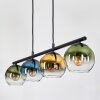 Koyoto Lampa wisząca, Kula świetlna, Lampa wisząca Niebeieski, Złoty, Zielony, Przezroczysty, 4-punktowe