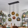 Ripoll Lampa wisząca, Kula świetlna, Lampa wisząca Niebeieski, Złoty, Zielony, W kolorze miedzi, 6-punktowe