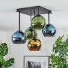 Koyoto Lampa sufitowa, Kula świetlna Niebeieski, Złoty, Zielony, 5-punktowe