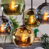 Koyoto Lampa sufitowa, Kula świetlna Niebeieski, Złoty, Zielony, 5-punktowe