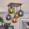 Gastor Lampa sufitowa, Kula świetlna Niebeieski, Zielony, W kolorze miedzi, 5-punktowe