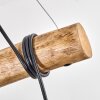 Koyoto lampa wisząca, kula świetlna, lampa wisząca kolory naturalne, czarny, 5-punktowe