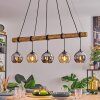 Koyoto lampa wisząca, kula świetlna, lampa wisząca kolory naturalne, czarny, 5-punktowe