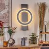 Lidor Lampa ścienna LED Czarny, 1-punktowy