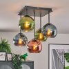 Koyoto Lampa sufitowa, Kula świetlna 37 cm Niebeieski, Zielony, W kolorze miedzi, 5-punktowe