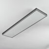 Salmi Lampa sufitowa, Panel LED Szary, Srebrny, 1-punktowy, Zdalne sterowanie
