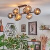 Ripoll Lampa sufitowa, Kula świetlna Przydymiony, 8-punktowe