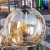 Koyoto lampa wisząca, kula świetlna, lampa wisząca bursztynowy, 6-punktowe