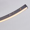 Arlan Lampa sufitowa LED Czarny, 1-punktowy