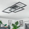 Brilo Lampa sufitowa LED Czarny, 1-punktowy