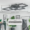 Brilo Lampa sufitowa LED Czarny, 1-punktowy