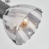 Saire Lampa sufitowa, Spot sufitowy Chrom, Czarny, 2-punktowe