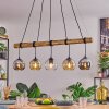 Koyoto lampa wisząca, kula świetlna, lampa wisząca kolory naturalne, czarny, 5-punktowe