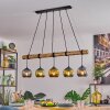 Koyoto Lampa wisząca, Kula świetlna, Lampa wisząca Ecru, Czarny, 5-punktowe