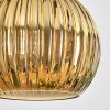 Koyoto Lampa wisząca, Kula świetlna, Lampa wisząca Ecru, Czarny, 5-punktowe
