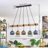 Koyoto Lampa wisząca, Kula świetlna, Lampa wisząca Ecru, Czarny, 5-punktowe