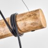 Koyoto lampa wisząca, kula świetlna, lampa wisząca kolory naturalne, czarny, 5-punktowe