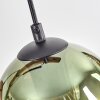 Koyoto lampa wisząca, kula świetlna, lampa wisząca kolory naturalne, czarny, 5-punktowe