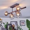 Chehalis Lampa sufitowa, Kula świetlna Przezroczysty, Przydymiony, 5-punktowe