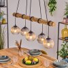 Koyoto Lampa wisząca, Kula świetlna, Lampa wisząca Ecru, Czarny, 5-punktowe