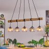 Koyoto Lampa wisząca, Kula świetlna, Lampa wisząca Ecru, Czarny, 5-punktowe