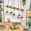 Koyoto Lampa wisząca, Kula świetlna, Lampa wisząca Ecru, Czarny, 5-punktowe