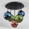 Gastor Lampa sufitowa, Kula świetlna Niebeieski, Zielony, W kolorze miedzi, 5-punktowe