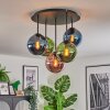 Gastor Lampa sufitowa, Kula świetlna Niebeieski, Zielony, W kolorze miedzi, 5-punktowe
