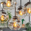 Ripoll Lampa sufitowa, Kula świetlna Chrom, Przezroczysty, Przydymiony, 5-punktowe