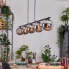 Gastor Lampa wisząca, Kula świetlna, Lampa wisząca Chrom, Przydymiony, 5-punktowe