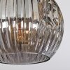 Ripoll lampa sufitowa, kula świetlna bursztynowy, przydymiony, 5-punktowe