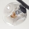 Ripoll Lampa sufitowa, Kula świetlna Przezroczysty, Przydymiony, 5-punktowe