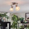 Saire Lampa sufitowa, Spot sufitowy Chrom, Nikiel matowy, 2-punktowe