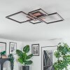 Brina Lampa sufitowa LED Brązowy, 1-punktowy