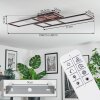 Brina Lampa sufitowa LED Brązowy, 1-punktowy, Zdalne sterowanie