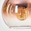 Koyoto lampa wisząca, kula świetlna, lampa wisząca kolory naturalne, czarny, 5-punktowe
