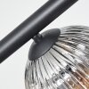 Ripoll lampa sufitowa, kula świetlna przezroczysty, przydymiony, 8-punktowe