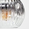 Ripoll lampa sufitowa, kula świetlna przezroczysty, przydymiony, 8-punktowe