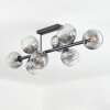 Ripoll lampa sufitowa, kula świetlna przezroczysty, przydymiony, 8-punktowe