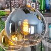 Koyoto Lampa wisząca, Kula świetlna, Lampa wisząca Niebeieski, Złoty, Zielony, Przezroczysty, 6-punktowe