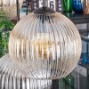 Koyoto Lampa wisząca, Kula świetlna, Lampa wisząca W kolorze bursztynu, Przezroczysty, Przydymiony, 6-punktowe