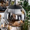 Gastor lampa wisząca, kula świetlna, lampa wisząca bursztynowy, przezroczysty, przydymiony, 6-punktowe