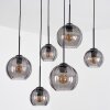 Koyoto lampa wisząca, kula świetlna, lampa wisząca przydymiony, 6-punktowe