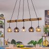 Koyoto lampa wisząca, kula świetlna, lampa wisząca kolory naturalne, czarny, 5-punktowe